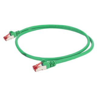 Cat.6a LAN, 8  x  0,14 mm | RJ45 / RJ45 | 0,50m | grn