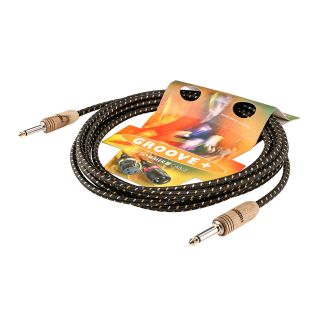 Instrumentenkabel SC-CLASSIQUE, HICON WOODPLUG, 1  x  0,50 mm | Klinke / Klinke, HICON | 6,00m | wei