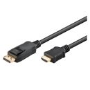 Multimediakabel DisplayPort/HDMI | DisplayPort male /...