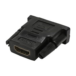 Adapter | HDMI female/DVI male gerade, schwarz