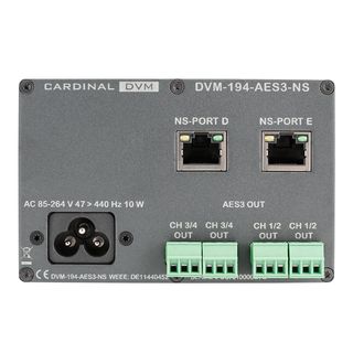 AES-/Ethernet-Verteiler
