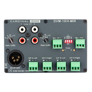 CARDINAL DVM  -19?-Mixer-Modul, 2 HE, B x H x T: 106,5 mm x 84 mm x 132 mm