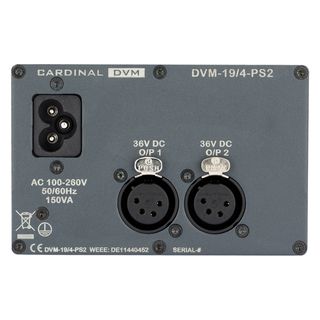 CARDINAL DVM Highpower-Netzteil 6,5 A fr 194-Serie, 24 VDC -> 4 pin-XLR, max. 3 Gerte fr die 194-Serie von CARDINAL DVM