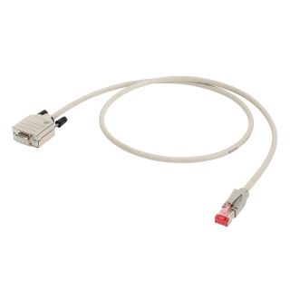 CARDINAL DVM  RS232-Adapter gerade, anthrazit