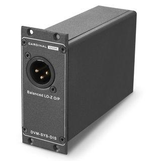 CARDINAL DVM Single-DI-Box, Professional, B x H x T: 68 mm x 36 mm x 105 mm