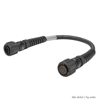 Sommer cable Speaker System , LK 8-pol male/LK 8-pol female; HICON; beide Multipins mit berwurfmutter | 0,50m