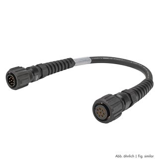 Sommer cable Speaker System , LK 8-pol male/LK 8-pol female; HICON; beide Multipins mit berwurfmutter | 1,00m