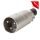 Amphenol EP-Steckverbinder, 3-pol , Metall-, Löttechnik-Kabelstecker, verzinnte(r) Kontakt(e), gerade, silbergrau