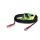 Wordclock SC-Focusline L Highflex, 1  x  0,22 mm² | BNC / BNC, HICON | 1,00m | schwarz | rot