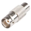 HICON  Adapter | BNC female/Cinch female gerade, silbergrau