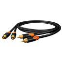 RCA-Cinchkabel RCA, 2  x  | RCA-Cinch / RCA-Cinch, HICON...