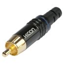 HICON Cinch (RCA), 2-pol , Metall-,...