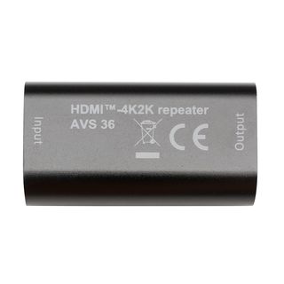 HICON  Repeater | HDMI female gerade, schwarz