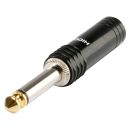 HICON Klinke (6,3mm)  2-pol Metall-Lttechnik-Stecker,...