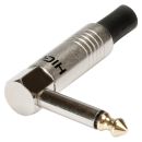 HICON Klinke (6,3mm)  2-pol Metall-Lttechnik-Stecker,...