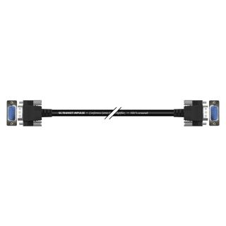 Monitorkabel QXGA | SUBD15HD male / SUBD15HD male, HICON | 0,50 m