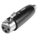 HICON  Adapter | Cinch female/XLR 3-pol female gerade,...