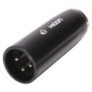 HICON  Adapter | Mini-XLR male 3-pol/XLR 3-pol male...