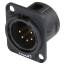 HICON XLR, 5-pol , Metall-,...