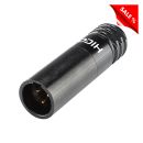 HICON Mini-XLR kompakt, 3-pol , Metall-,...