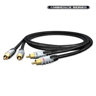 RCA-Cinchkabel RCA, 2  x  | RCA-Cinch / RCA-Cinch, HICON | 0,75m