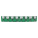 SOMMER CABLE INSTALL-Modul 8 x XLR D-Serie male, Metall-, Steck-Federklemmen 3-fach / Kanal-, versilberte(r) Kontakt(e), nickelfarben, für BB-Serie 19", PlugMama, THE BOXX