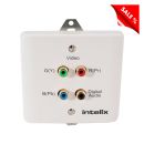 INTELIX Analog Video (+Audio) Baluns IX-AVO-V3AD-WP-EU,...