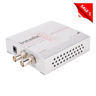 INTELIX HDMI Baluns (Coax) IX-DIGI-HD-COAX-2-S-EU, HDMI Koax Transmitter, IN: HDMI | OUT: 2 x BNC parallel out