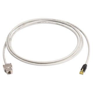 Consolidation-Point-Kabel SC-Mercator CAT.7, 8  x  0,14 mm | RJ45 / RJ45, HIROSE | 3,00m | grau