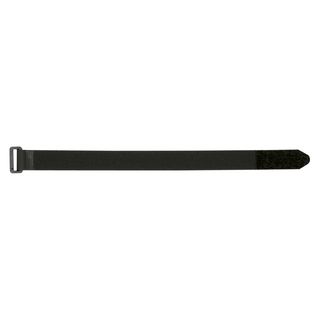 Klettband, VPE: 10 Stck., Lnge: 360 mm, Breite: 25 mm, schwarz, mit trittfester PA-Kunststoffse