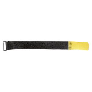 Klettband, VPE: 10 Stck., Breite: 50 mm, mit trittfester Metallse | 50,0cm | gelb