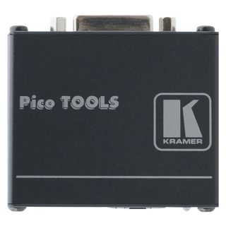 KRAMER , DVI Receiver, IN: RJ45 | OUT: DVI-D, B x H x T: 62 mm x 24 mm x 52 mm