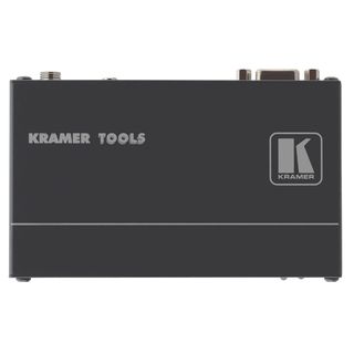 KRAMER , VGA + Audio Transmitter, IN: 3,5 mm Klinke (Audio)/Sub-D 15 HD (VGA) | OUT: RJ45