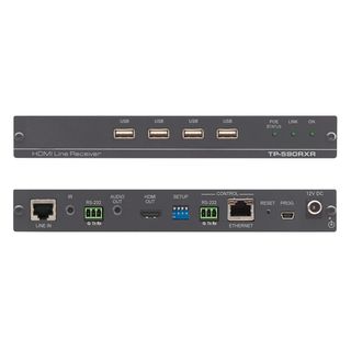 KRAMER , HD-BaseT 2.0, IN: RJ45 (HD-BaseT) | OUT: HDMI/RS232/IR/RJ45 (LAN)/USB/Analog Audio