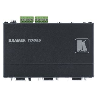 KRAMER , Splitter, IN: HD-15/Klinke 3,5 mm | OUT: 2xHD-15/2xKlinke 3,5 mm/2x Audioanschluss ber Schraubklemmen