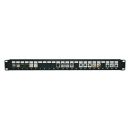 Anschlussrahmen für 24 x ClipIn-Verbinder, 19”...
