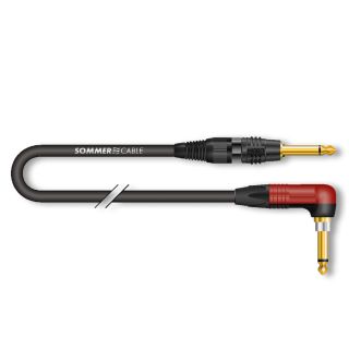 Instrumentenkabel SC-Spirit LLX, 1  x  0.38 mm | Klinke / Klinke, HICON | 6,00m | schwarz