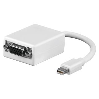 Adapterkabel | SUB-D15HD female/DisplayPort mini male gerade, weiß