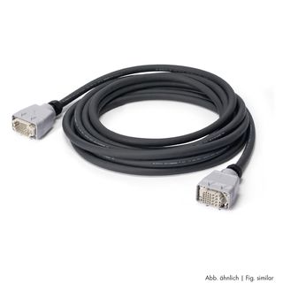 Multicore-Kabel AES / EBU, DMX & Power | 01/00 | Multipinstecker | Multipinbuchse | Monolith | 5,00m