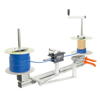 Sommer cable Abwickler Tischgerät, zum Wickeln von Spule zu Spule