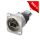 NEUTRIK® Firewire, 6-pol , Metall-, Patch-Einbaubuchse, vergoldete(r) Kontakt(e), Type D, nickelfarben