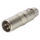 NEUTRIK®  Adapter | XLR 3-pol male/XLR 5-pol female...
