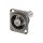 NEUTRIK® BNC UHD Patch-Einbaubuchse, Type D, nickelfarben