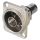 NEUTRIK® BNC HD-SDI Patch-Einbaubuchse, Type D, nickelfarben