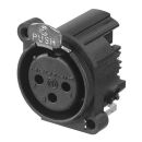 NEUTRIK® XLR, 3-pol , Kunststoff-, Printtechnik...