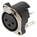 NEUTRIK® XLR, 3-pol , Metall-, Printtechnik...