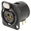 NEUTRIK® XLR, 3-pol , Metall-, Printtechnik...
