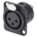 NEUTRIK® XLR, 3-pol , Metall-,...