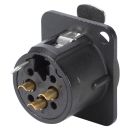 NEUTRIK® XLR, 3-pol , Metall-,...