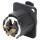 NEUTRIK® XLR, 3-pol , Metall-, Löttechnik-Einbaubuchse, vergoldete(r) Kontakt(e), Type D, schwarz verchromt